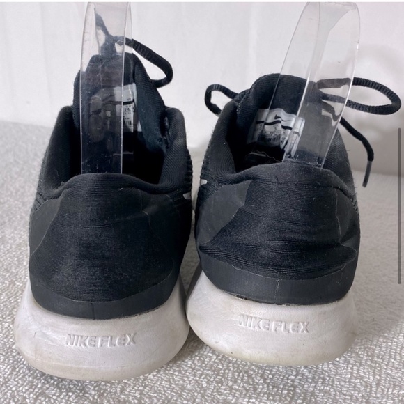 Nike Flex Rn 2018 Black Athletic Trainers Running Shoes Activewear Shoes 7.5 - Picture 5 of 14